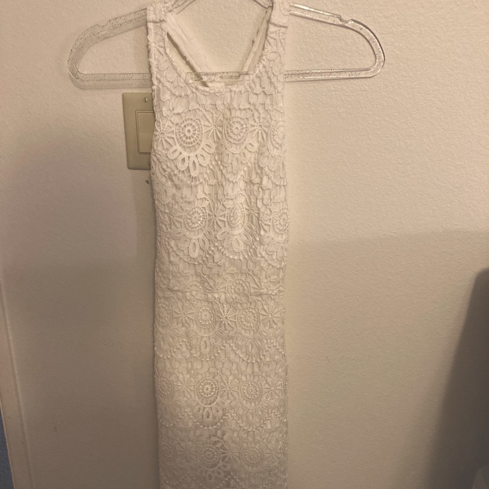 Hollister, small, white